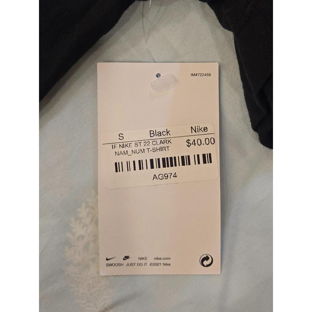 (全新現貨) Nike WNBA 印第安納狂熱 Caitlin Clark 2025 反抗版 背號短T (Sz. S)-細節圖7