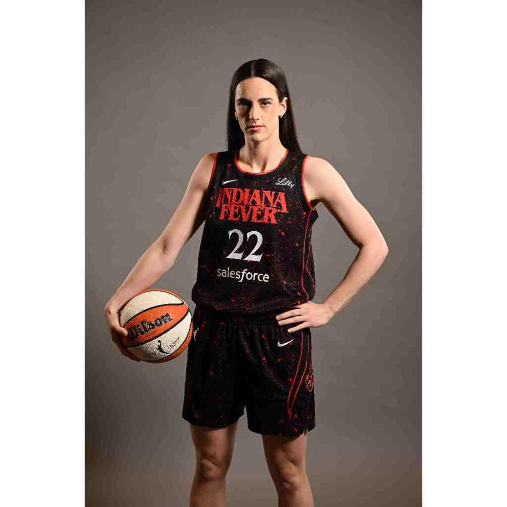 (全新現貨) Nike WNBA 印第安納狂熱 Caitlin Clark 2025 反抗版 背號短T (Sz. S)-細節圖8