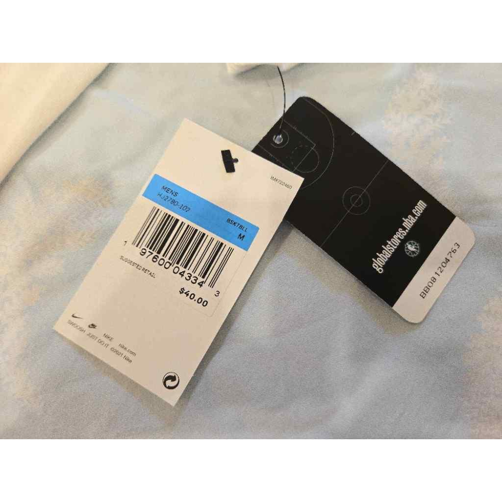 (全新現貨) Nike NBA 明尼蘇達灰狼 Julius Randle 24/25 城市版 背號短T (Sz. M)-細節圖9
