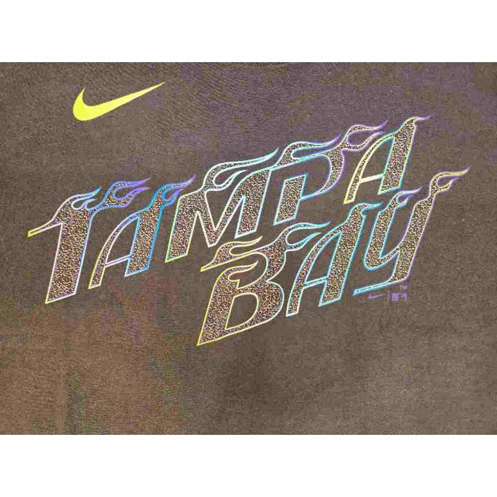 (全新現貨) Nike MLB 坦帕灣光芒 Yandy Diaz 2025 城市版 背號短T (Sz. M)-細節圖5