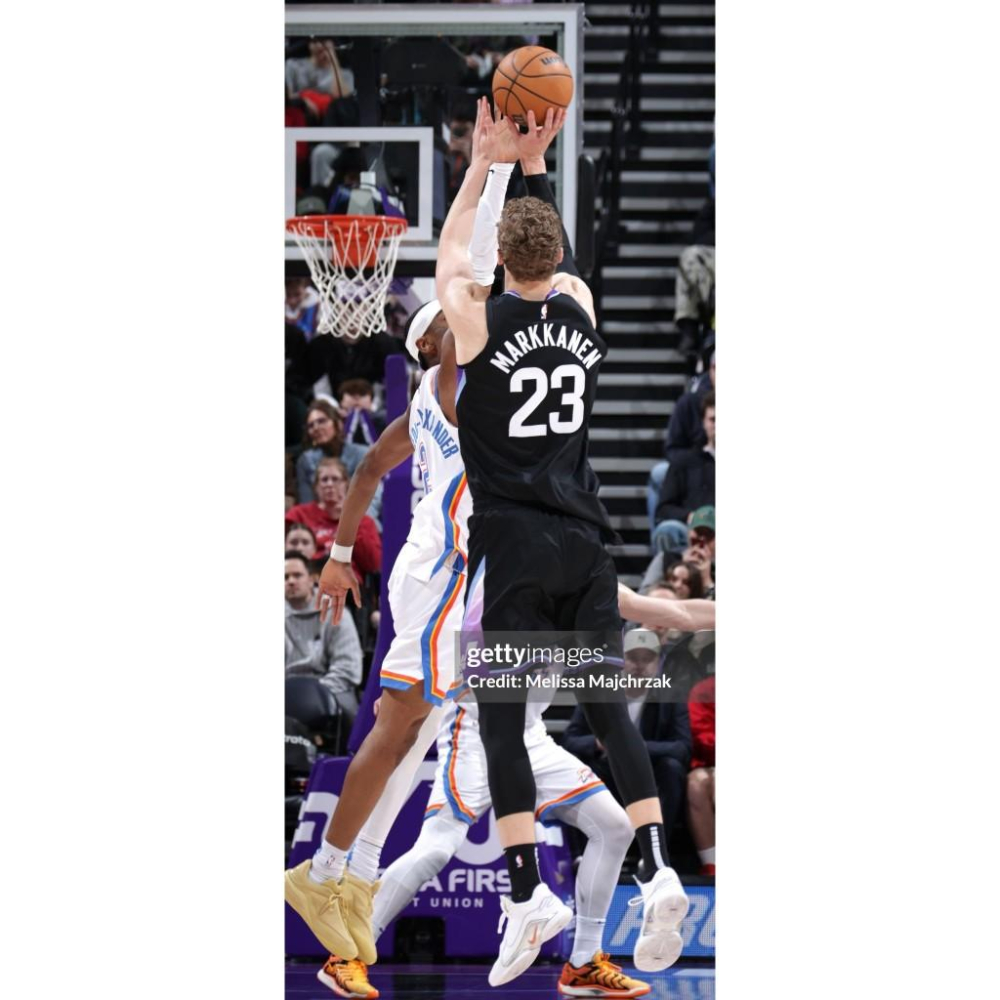 (全新現貨) Nike NBA 猶他爵士 Lauri Markkanen 25/26 宣告版 背號短T (Sz. M)-細節圖4