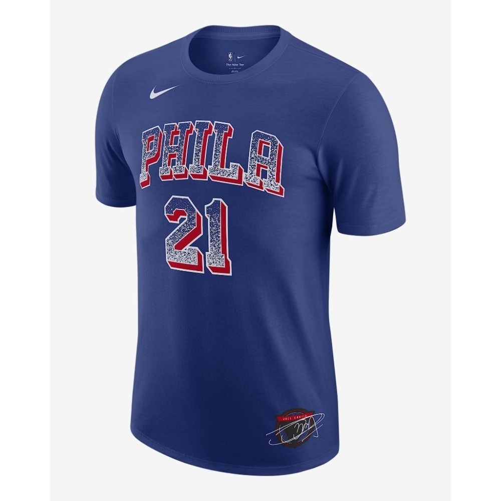 (全新特價) Nike NBA 費城七六人 Joel Embiid Select Series 背號短T (Sz. M)-細節圖3