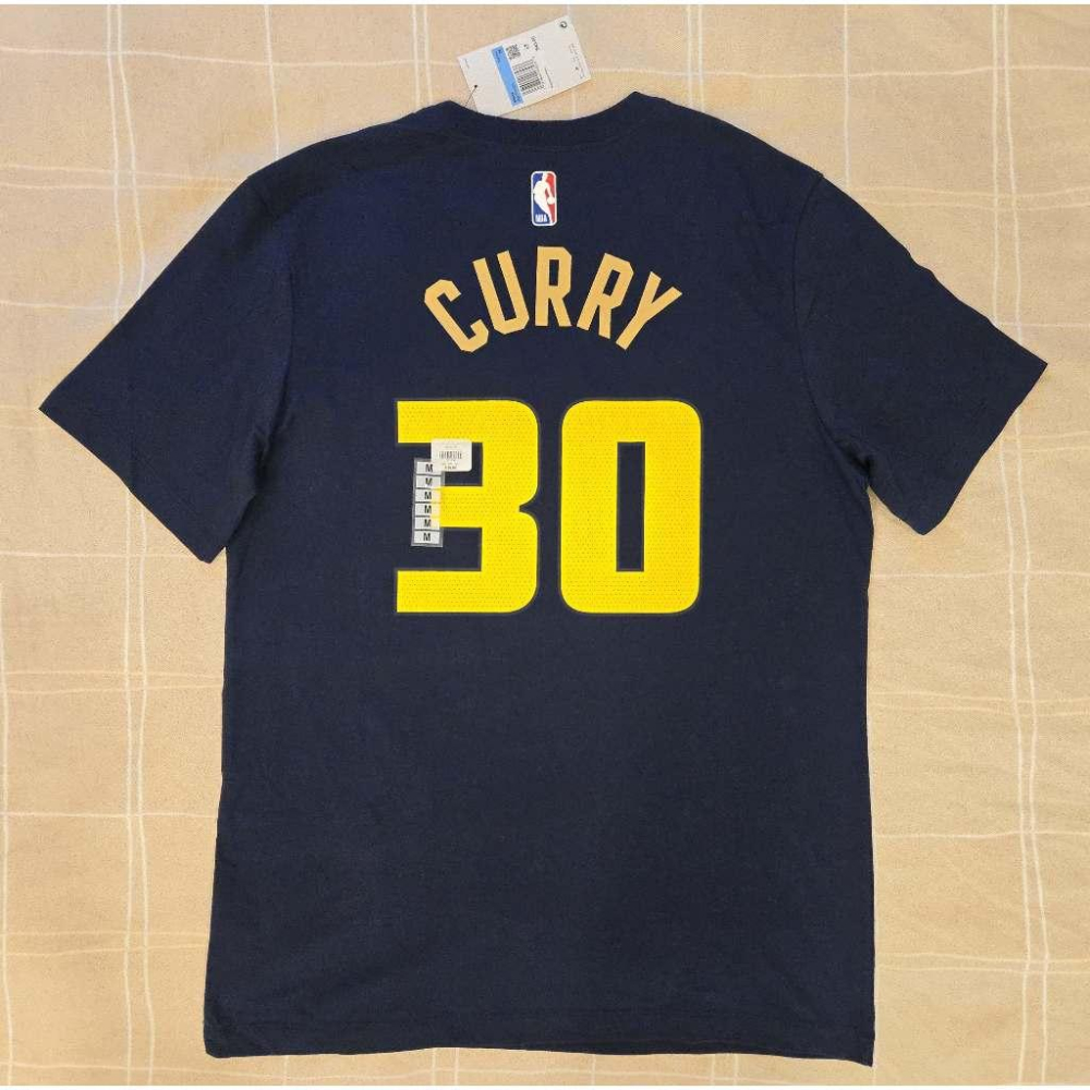 (奇蹟補貨) Nike NBA 金州勇士 Stephen Curry 24/25 城市版 背號短T (Sz. M)-細節圖2