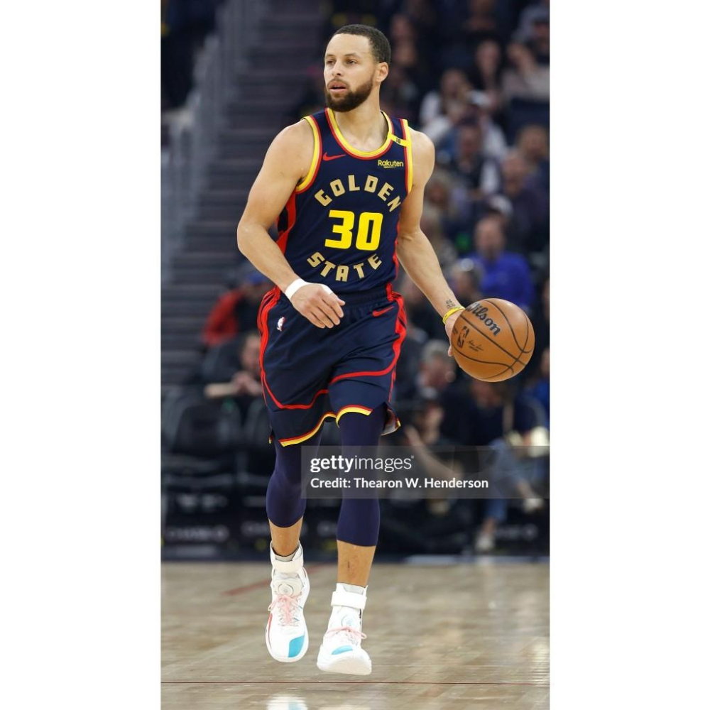 (奇蹟補貨) Nike NBA 金州勇士 Stephen Curry 24/25 城市版 背號短T (Sz. M)-細節圖3