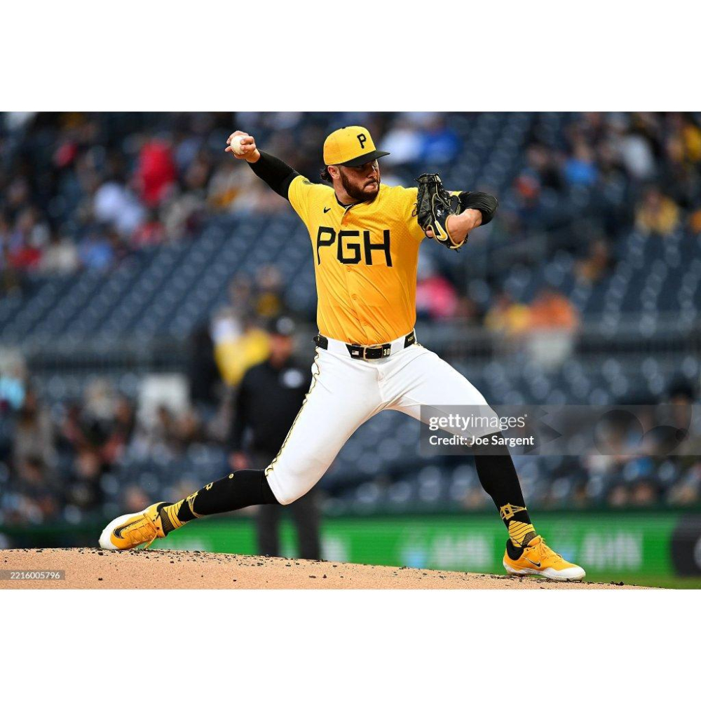 (全新現貨) Nike MLB 匹茲堡海盜 Paul Skenes 2025 城市版 背號短T (Sz. M)-細節圖3