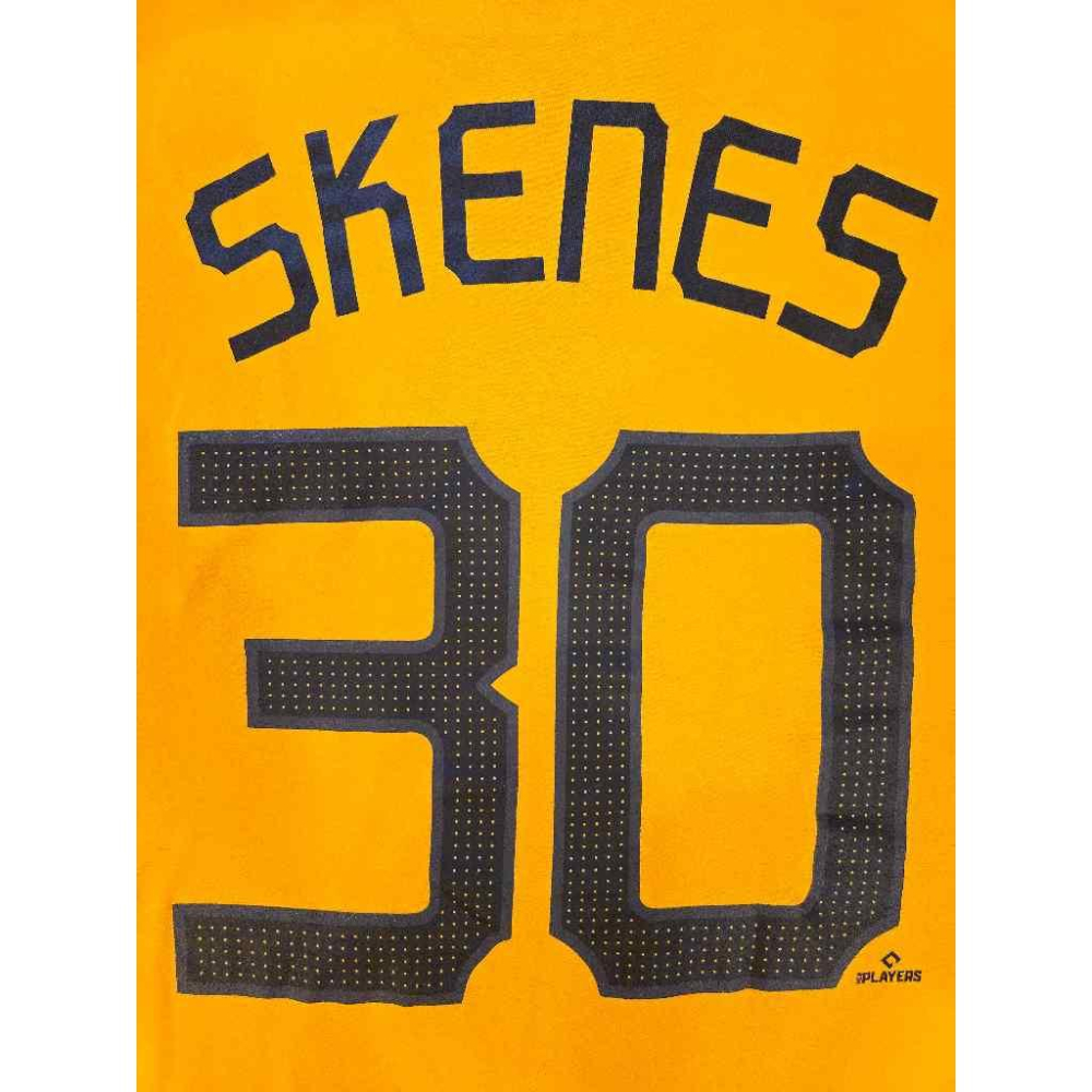 (全新現貨) Nike MLB 匹茲堡海盜 Paul Skenes 2025 城市版 背號短T (Sz. M)-細節圖6