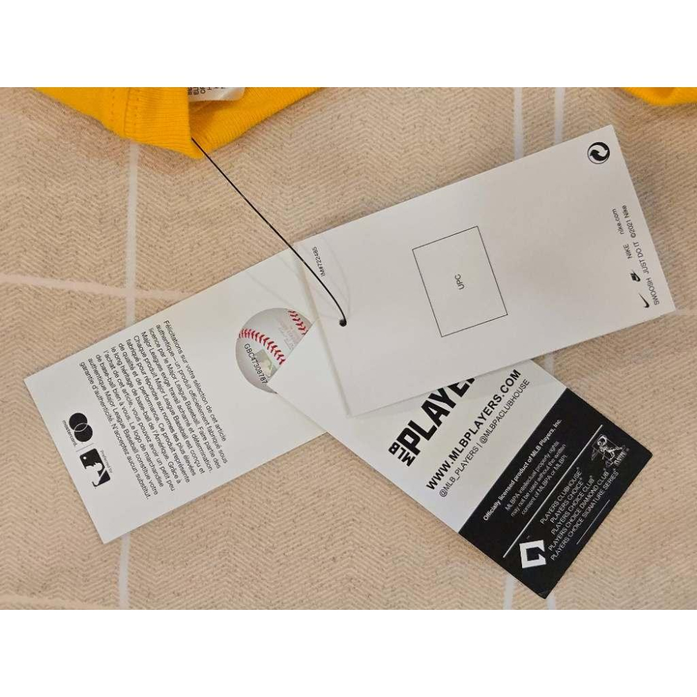 (全新現貨) Nike MLB 匹茲堡海盜 Paul Skenes 2025 城市版 背號短T (Sz. M)-細節圖9