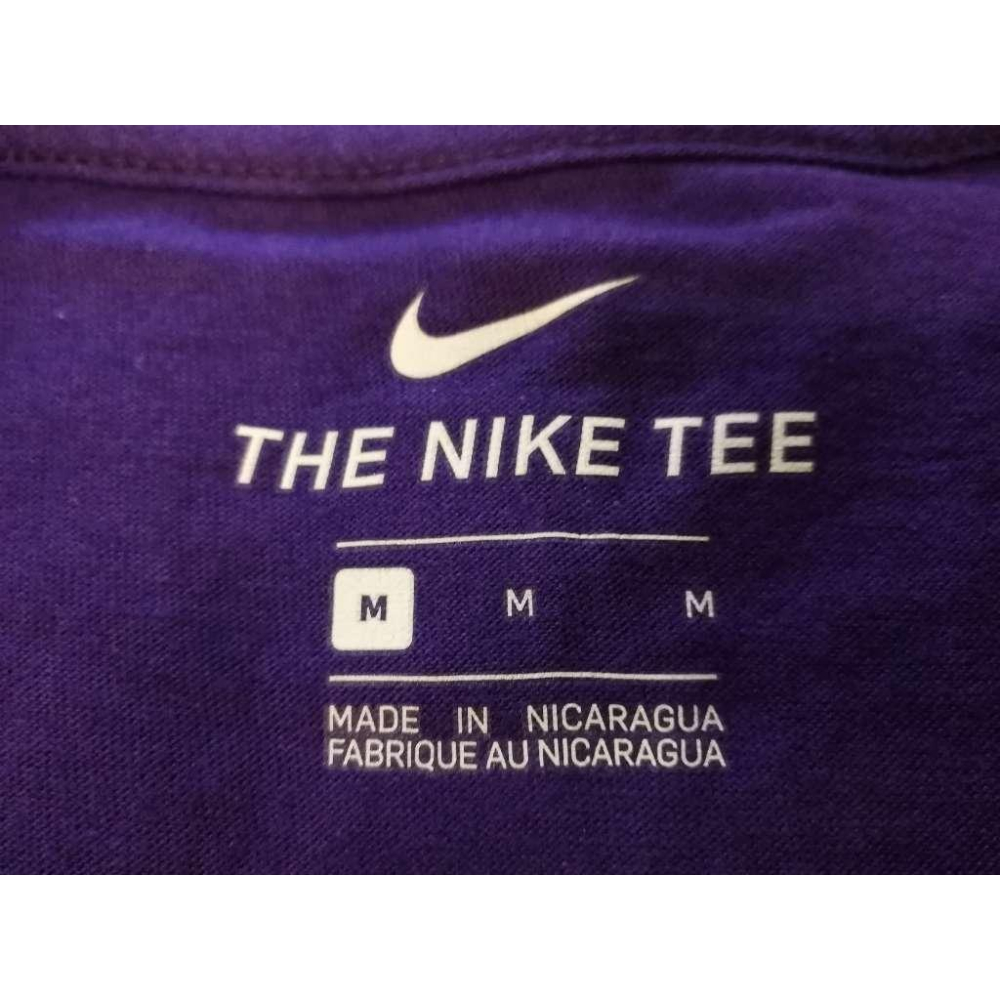 (出清特價) Nike NBA 洛杉磯湖人 Anthony Davis 21/22 城市版 背號短T (Sz. M)-細節圖7
