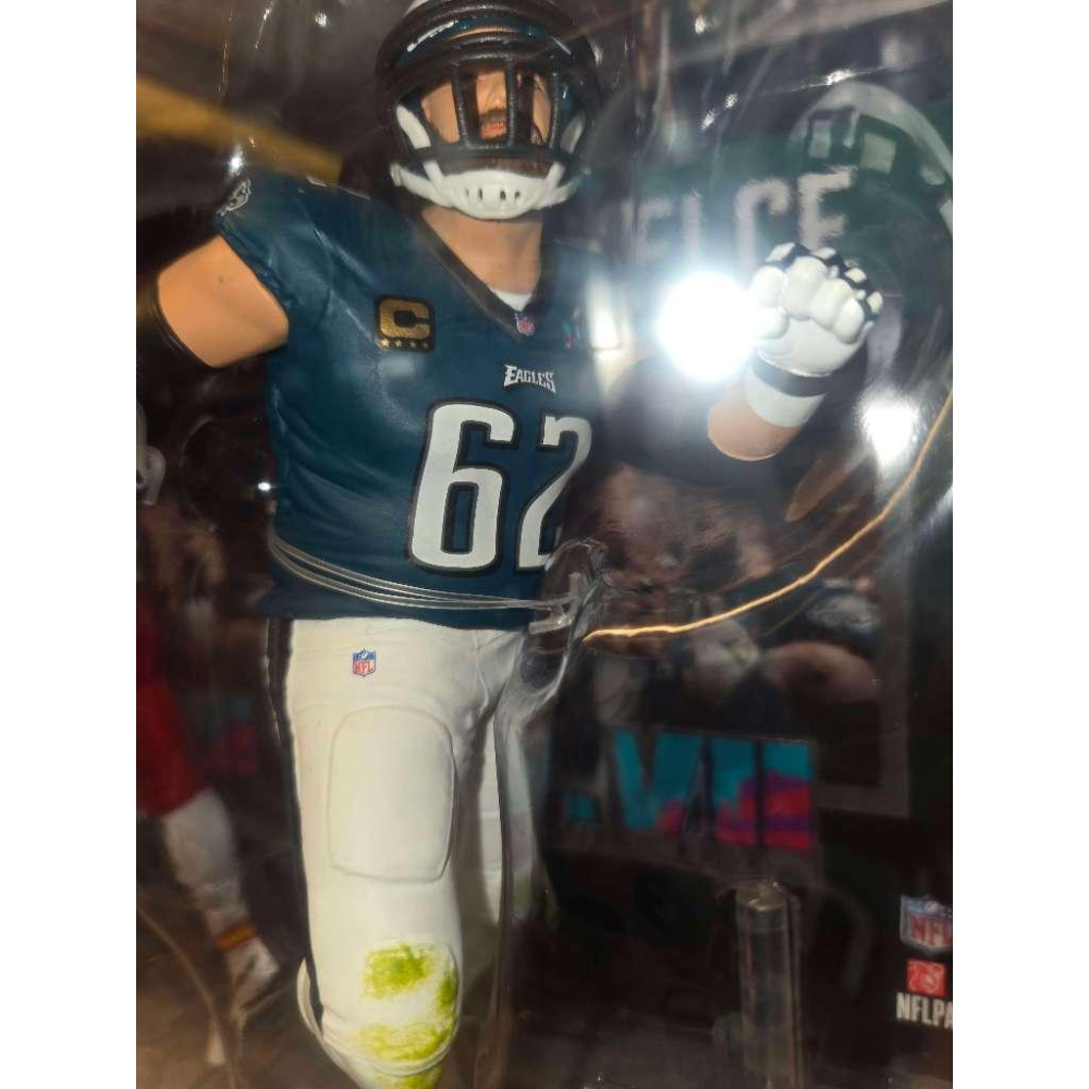 (全新特價) 麥法蘭 NFL Travis Kelce/Jason Kelce「超級盃 LVII」雙人組人偶-細節圖6