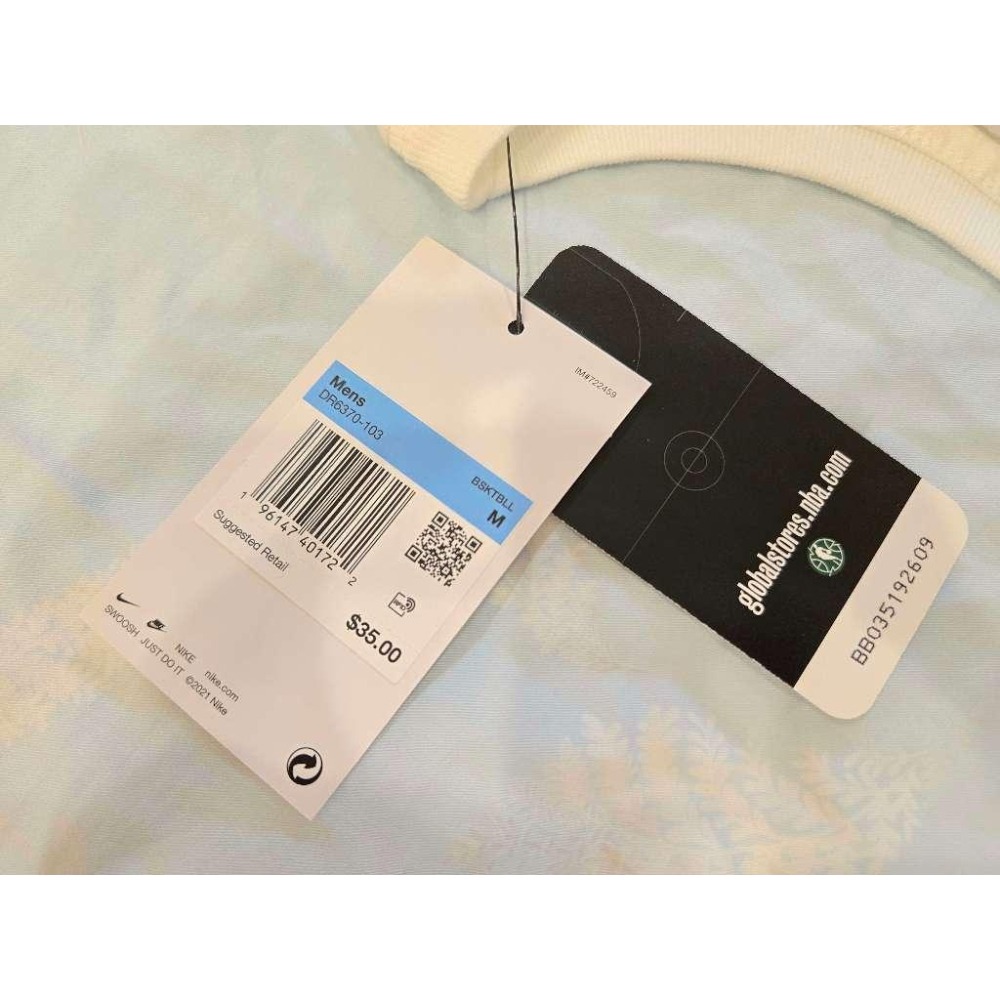 (出清特價) Nike NBA 達拉斯獨行俠 Luka Doncic 24/25 聯盟版 背號短T (Sz. M)-細節圖9