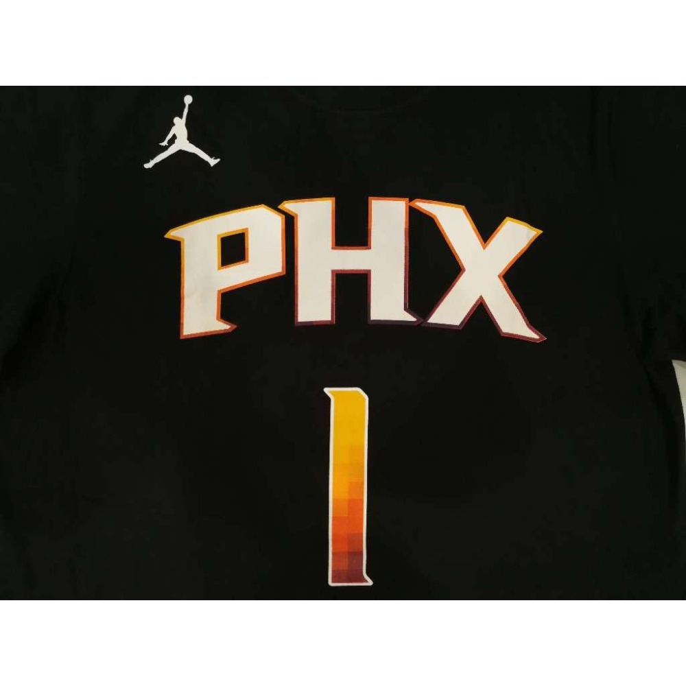 (全新特價) Nike NBA 鳳凰城太陽 Devin Booker 24/25 宣告版 背號 T (Sz. M)-細節圖5