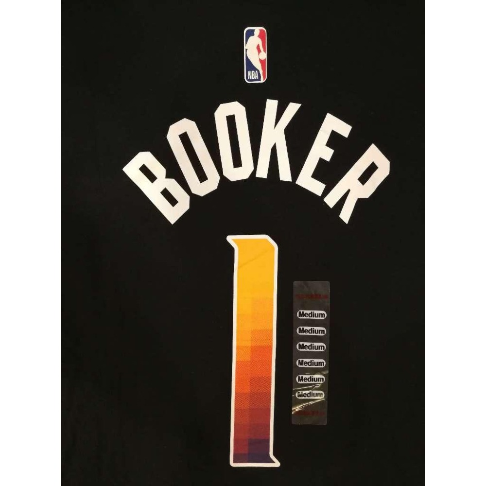 (全新特價) Nike NBA 鳳凰城太陽 Devin Booker 24/25 宣告版 背號 T (Sz. M)-細節圖6