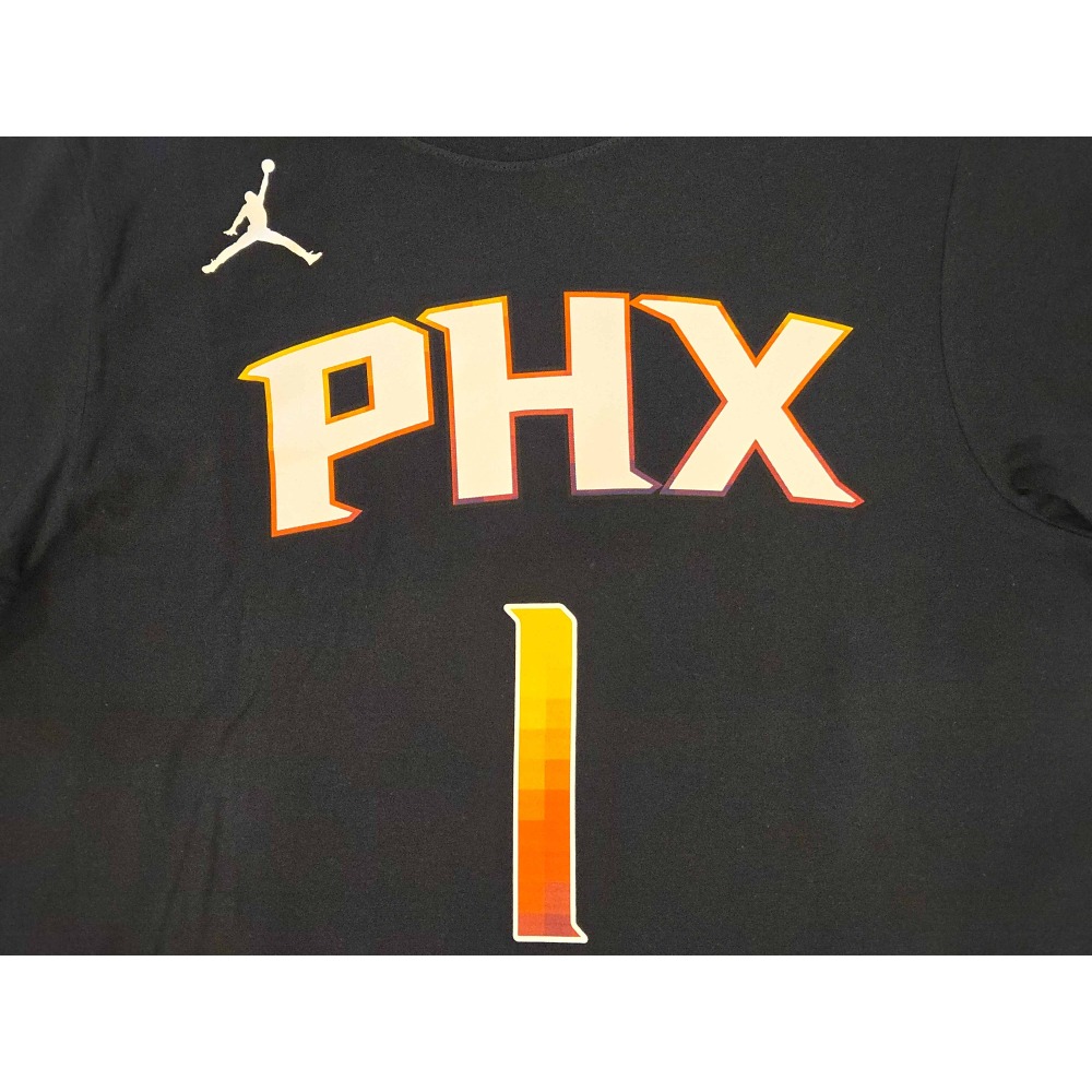 (全新特價) Nike NBA 鳳凰城太陽 Devin Booker 24/25 宣告版 背號 T (Sz. M)-細節圖5