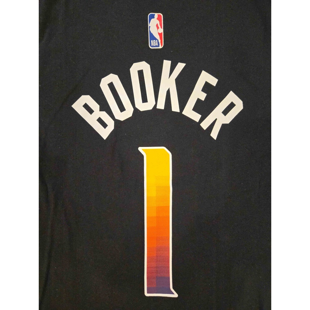 (全新特價) Nike NBA 鳳凰城太陽 Devin Booker 24/25 宣告版 背號 T (Sz. M)-細節圖6