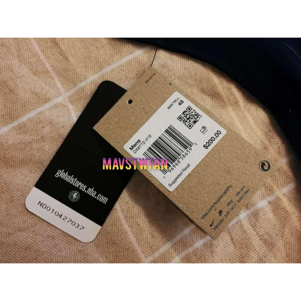 (出清特價) Nike Joel Embiid 費城七六人 23/24 城市版 AU 球衣 (L 48)-細節圖9