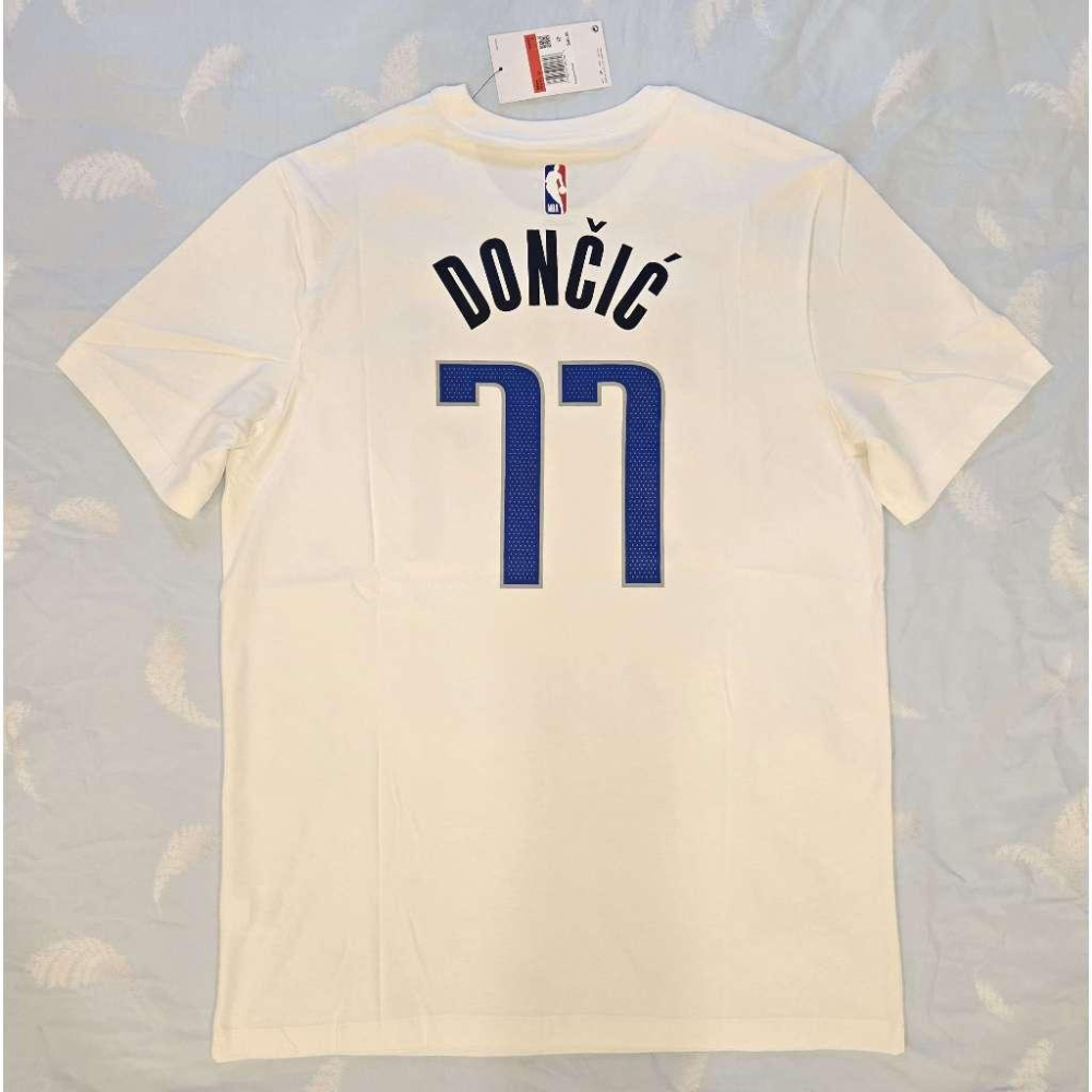 (最後一件) Nike NBA 達拉斯獨行俠 Luka Doncic 24/25 聯盟版 背號短T (Sz. L)-細節圖2