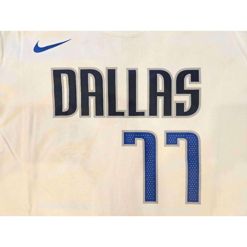(最後一件) Nike NBA 達拉斯獨行俠 Luka Doncic 24/25 聯盟版 背號短T (Sz. L)-細節圖5