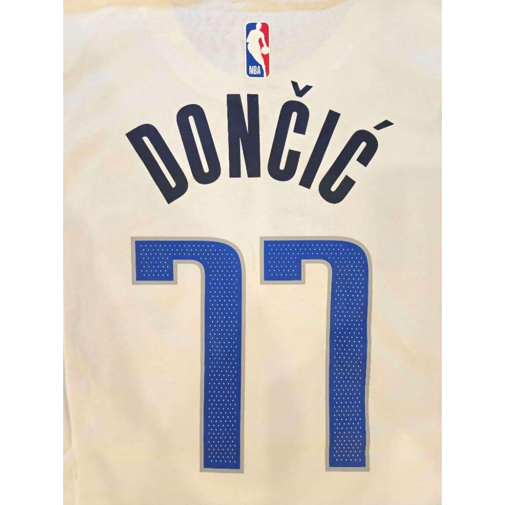 (最後一件) Nike NBA 達拉斯獨行俠 Luka Doncic 24/25 聯盟版 背號短T (Sz. L)-細節圖6