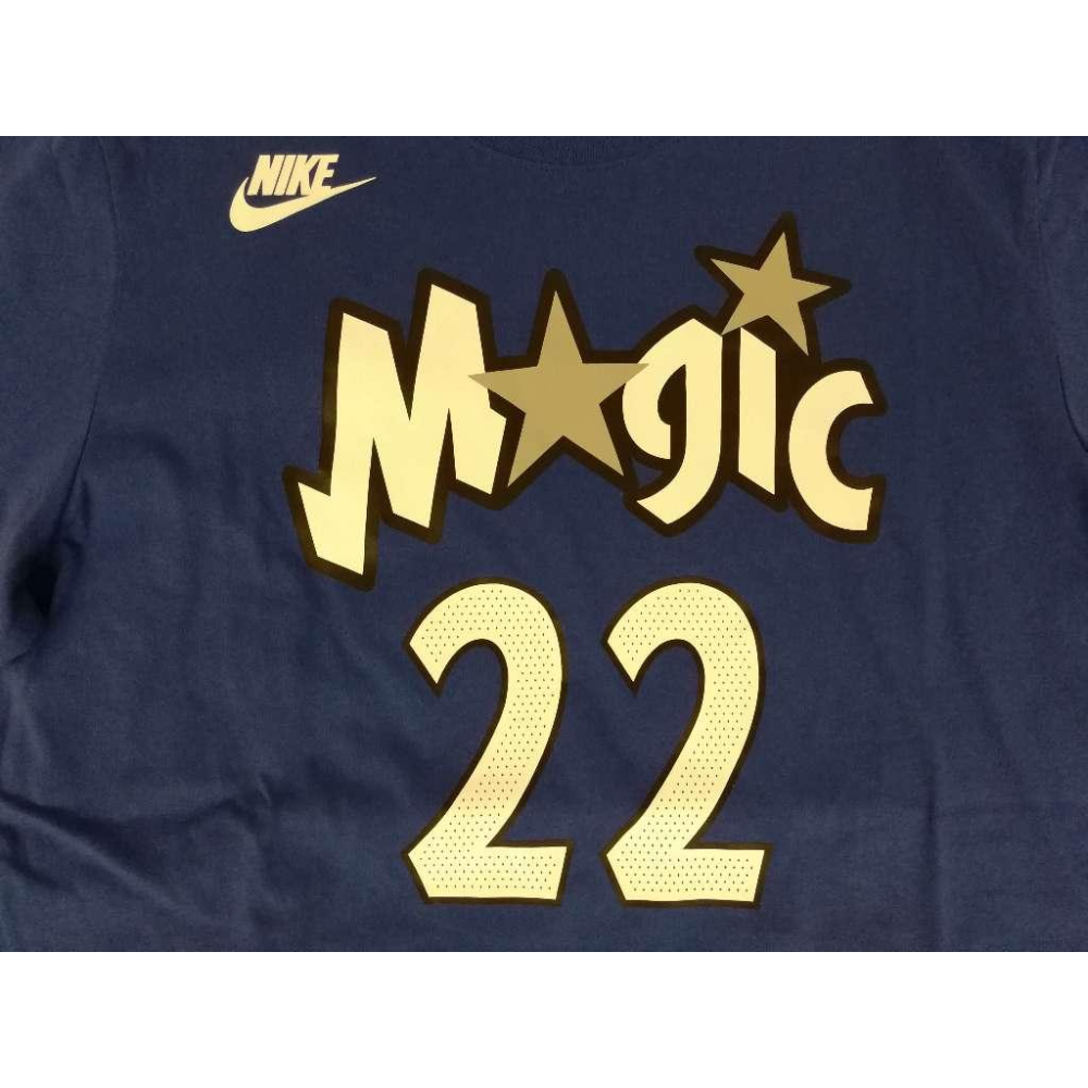 (出清特價) Nike NBA 奧蘭多魔術 Franz Wagner 23/24 復古版 背號短T (Sz. M)-細節圖5