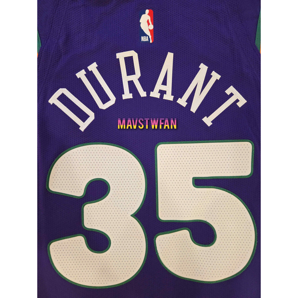 (新鮮現貨) Nike Kevin Durant 太陽 24/25 城市版 AU 球衣 (L 48，場館限定原生贊助標)-細節圖4