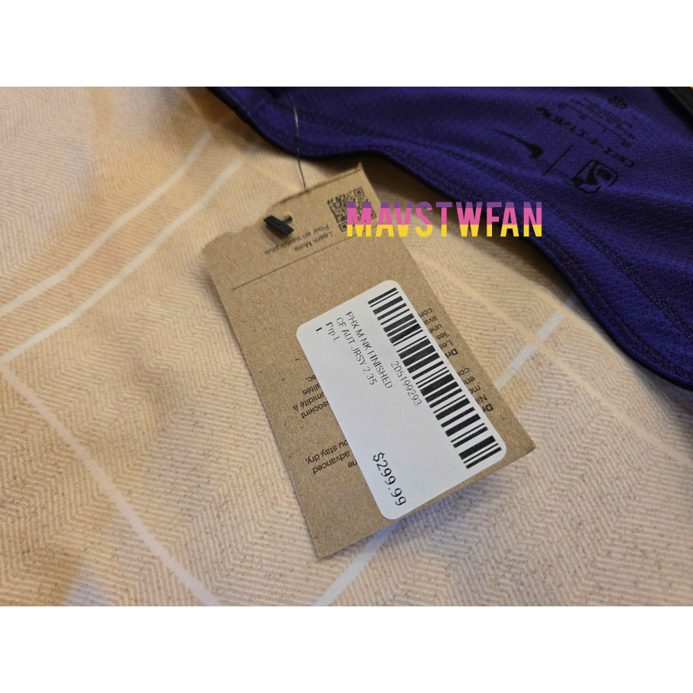 (新鮮現貨) Nike Kevin Durant 太陽 24/25 城市版 AU 球衣 (L 48，場館限定原生贊助標)-細節圖8