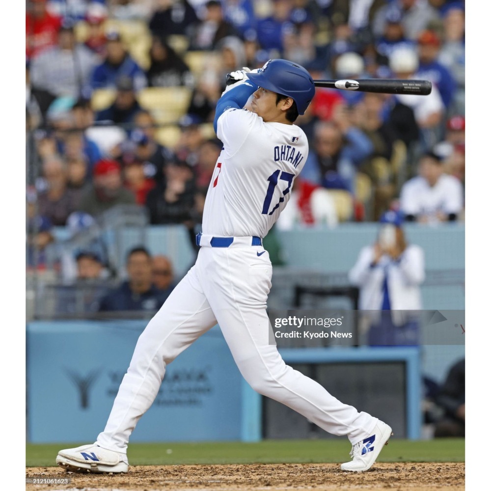 (最後一盒) 麥法蘭 MLB 2026 洛杉磯道奇 Shohei Ohtani 大谷翔平「白衣打擊動作普版」6吋運動人偶-細節圖3