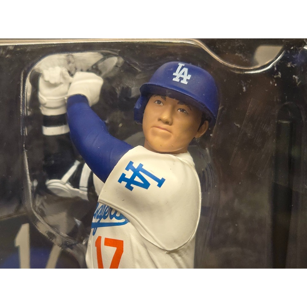 (最後一盒) 麥法蘭 MLB 2026 洛杉磯道奇 Shohei Ohtani 大谷翔平「白衣打擊動作普版」6吋運動人偶-細節圖6