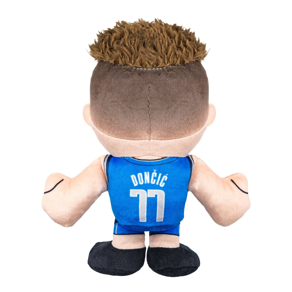 (出清特價) Bleacher Creatures NBA 達拉斯獨行俠 Luka Doncic 坐姿絨毛玩偶-細節圖11