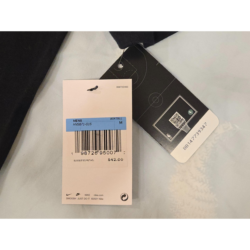 (新鮮現貨) Nike NBA 洛杉磯湖人 Luka Doncic 25/26 城市版 背號短T (Sz.M)-細節圖9