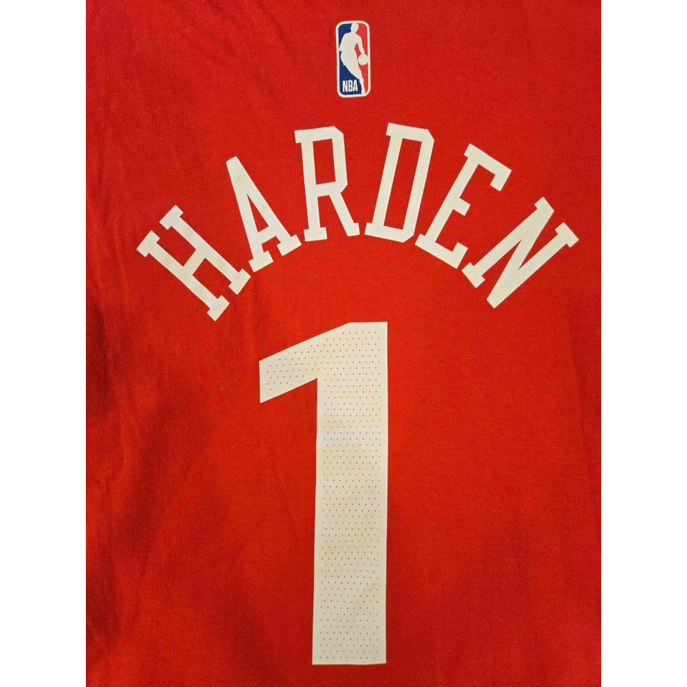 (奇蹟補貨) Nike NBA 洛杉磯快艇 James Harden 25/26 宣告版 背號短T (Sz. M)-細節圖6