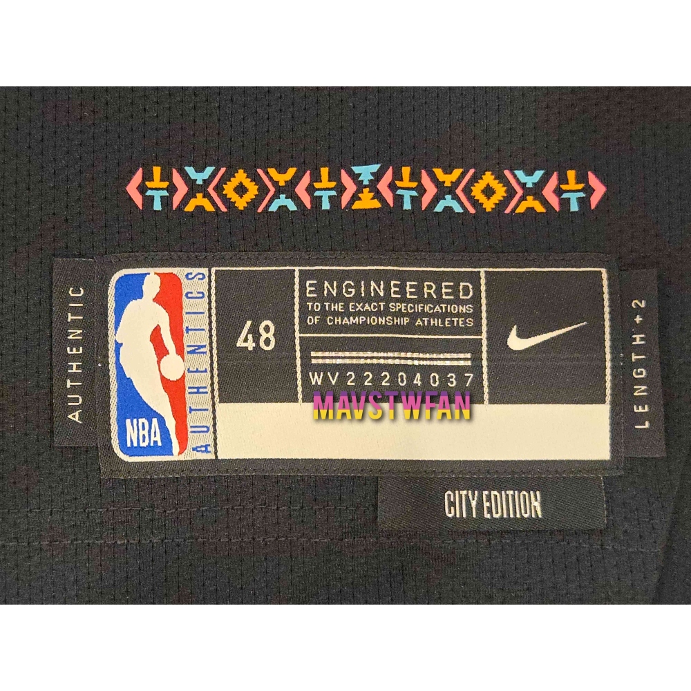 (新鮮現貨) Nike Victor Wembanyama 馬刺 25/26 城市版 AU 球衣 (L48，原生贊助標)-細節圖6