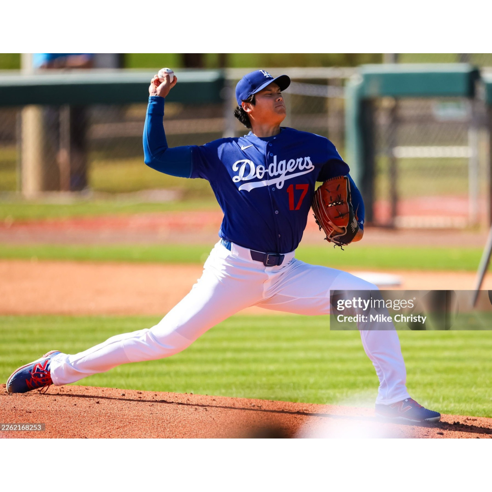 (新鮮現貨) 麥法蘭 MLB 2026 洛杉磯道奇 Shohei Ohtani 大谷翔平「藍衣投球動作普版」6吋運動人偶-細節圖2