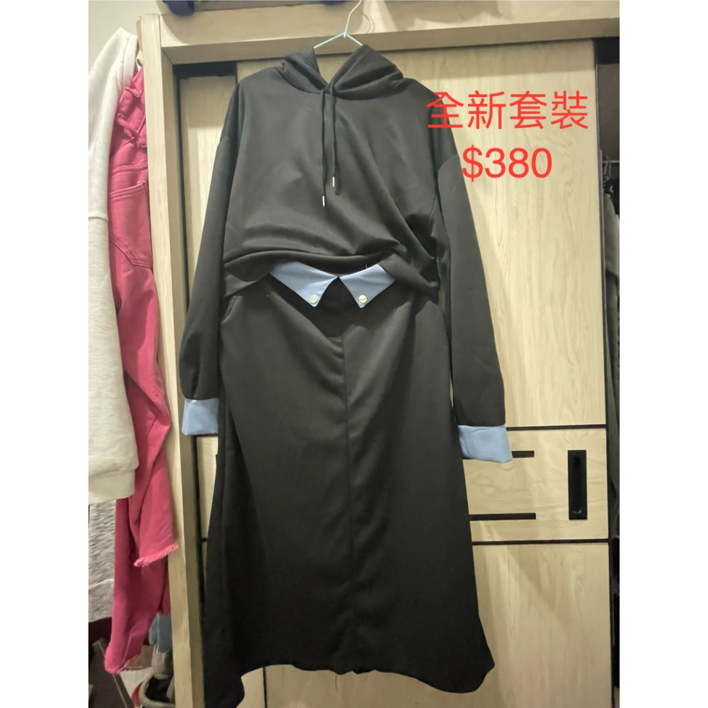 羽絨外套 套裝長版衣-細節圖2