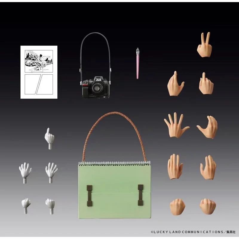 【安特羅斯】JOJO 替身使者 岸邊露伴 但是我拒絕 天堂之門 可動 超帥 承太郎 迪奧 東方仗助 漫畫家-細節圖6