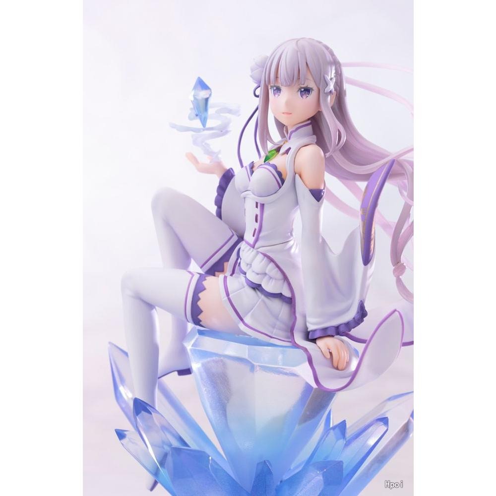 【安特羅斯】RE0 從零開始的異世界生活  艾蜜莉亞 大精靈帕克 蕾姆 拉姆 模型 玩具 公仔 雕像-細節圖2