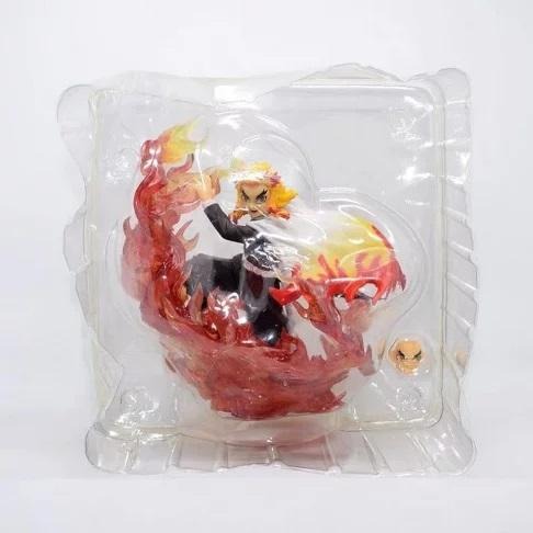 【安特羅斯】煉獄杏壽郎 鬼滅之刃 無限列車 炎之呼吸 炎柱 大哥 蟻窩座  場景特效  模型 玩具 公仔-細節圖4