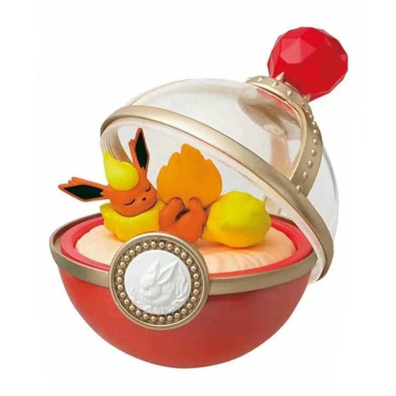 【安特羅斯】寶可夢 精靈 神奇寶貝 可帶怪獸 夢幻 寶貝球 雷精靈 水精靈 火精靈 組合 模型 玩具 公仔 可愛-細節圖3