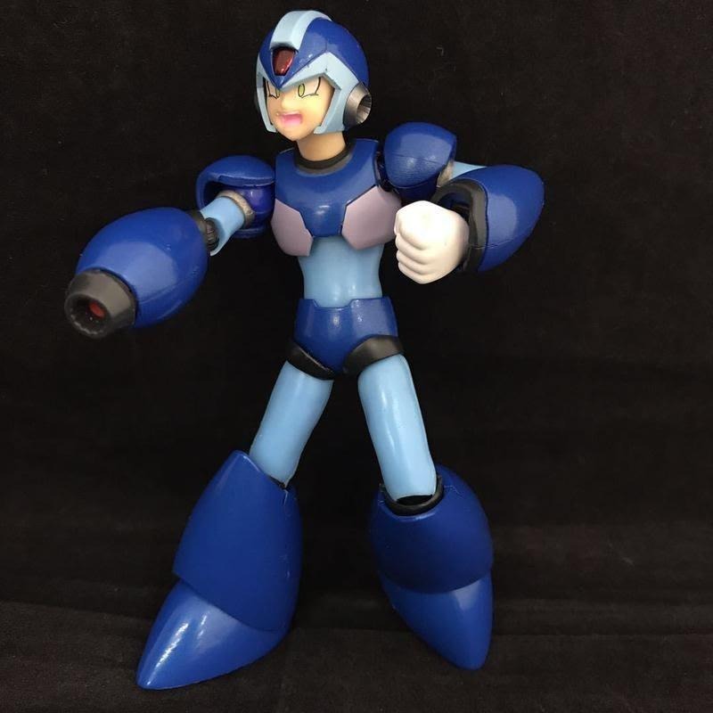 【安特羅斯】漫畫版 洛克人 會場 X 艾克斯 可動模型 傑洛 ZERO SHF 可動 模型 玩具 公仔-細節圖2