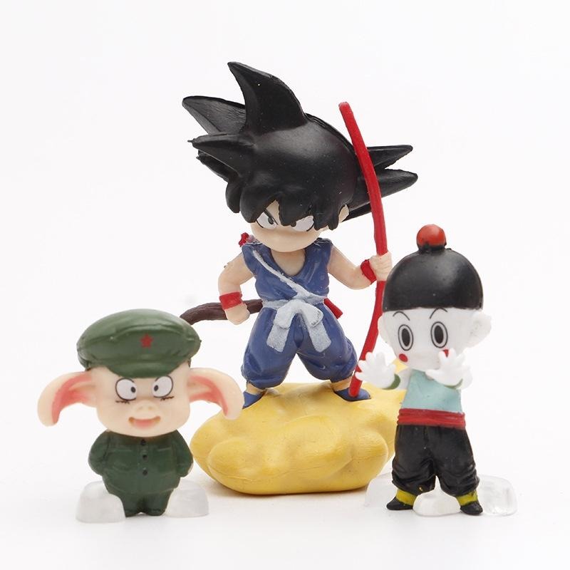 【安特羅斯】七龍珠 q版公仔模型玩具人偶 可愛食玩 蛋糕烘培裝飾 生日禮品 龜先人 孫悟空歸派氣功 超級賽亞人 布羅利-細節圖2