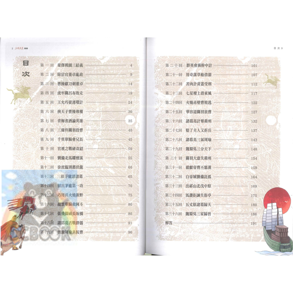 三國演義精粹 經典古典文學 國中國文 國中閱讀 國中國文輔助教材 捷英社出版-細節圖2