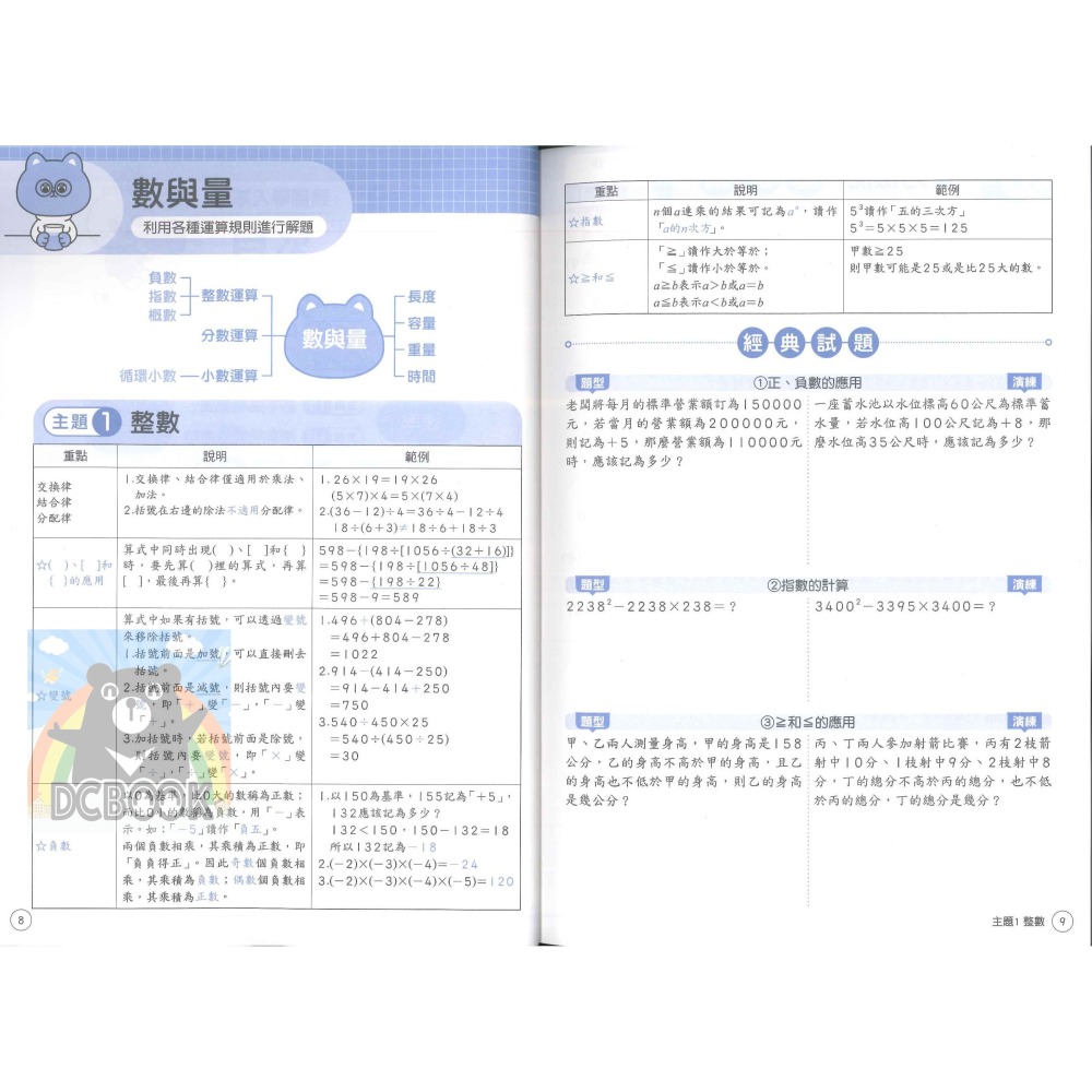 得分王入學勝經 國語/數學  國語入學勝經 數學入學勝經 升國中 國小6年級總複習 康軒文教出版-細節圖6