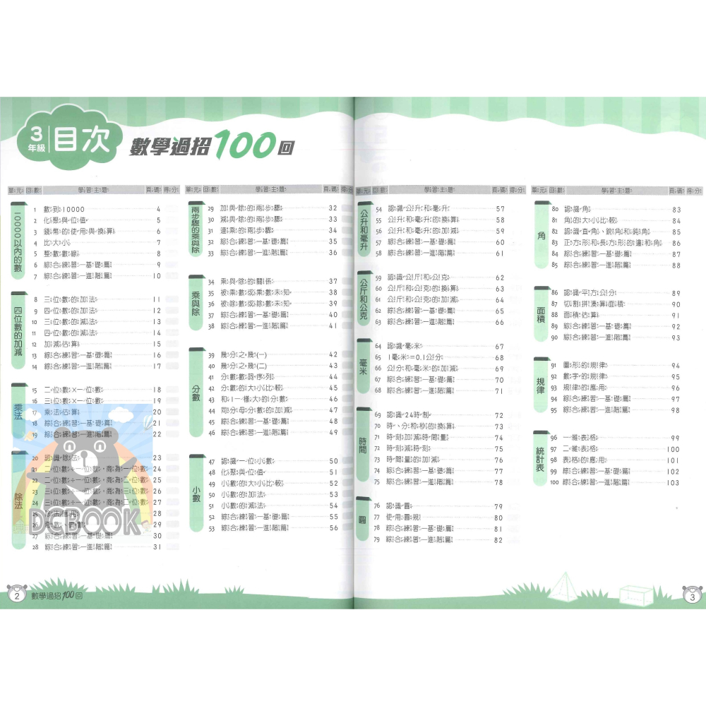 數學過招100回 國小1-6年級 高手系列 各版本適用 國小數學計算 國小數學應用 國小數學補充教材 康軒文教出版-細節圖7