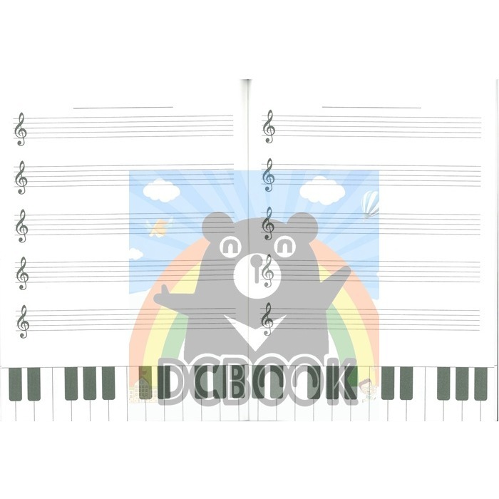 音樂簿 ED46011 16K  E-DAY出版-細節圖3