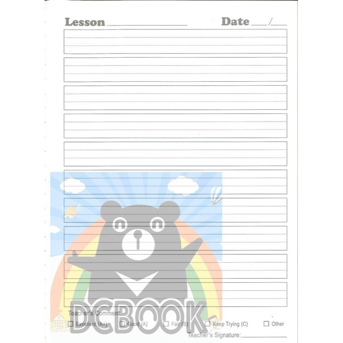 英語作業簿 10行 MX-14A 三麗鷗系列-細節圖3