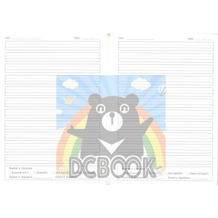 英語練習簿 CT16-7011 火車大象 英語練習簿 神州出版-細節圖3