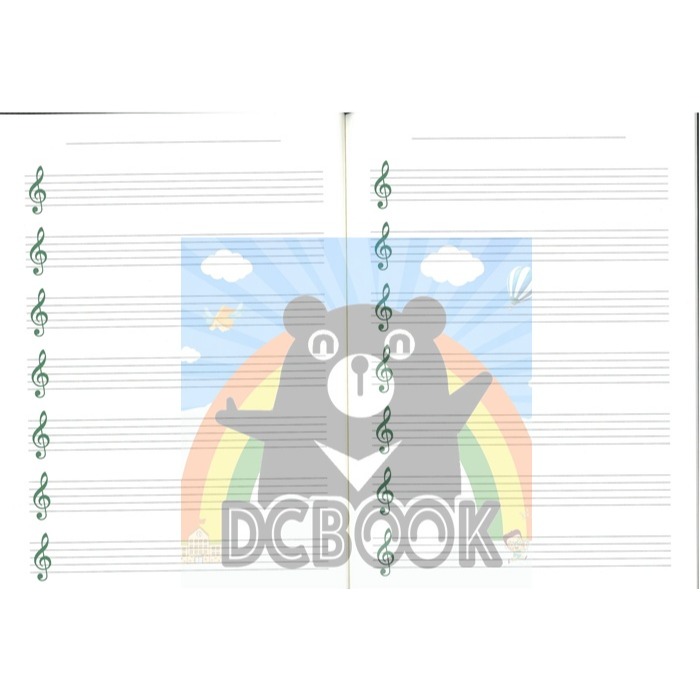 音樂簿 G16019 16K 怪獸星球系列 漢華出版-細節圖3