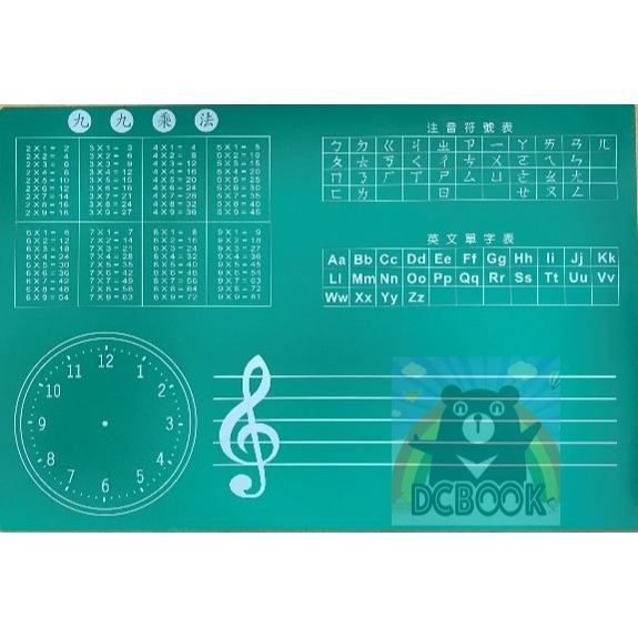 [學校必備]課桌桌墊60X40 cm 音符版-細節圖2