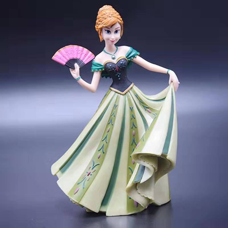 【多米諾】迪士尼公主 艾莎 安娜 茉莉 阿拉丁 白雪公主 長髮公主 模型 玩具 公仔 靜態雕像 蛋糕 烘培 生日 禮品-細節圖8