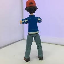 【多米諾】小智 道館 寶可夢 皮卡丘 小火龍 傑尼龜 FIGMA 可動人偶 模型 玩具 公仔 人偶 可愛-細節圖7