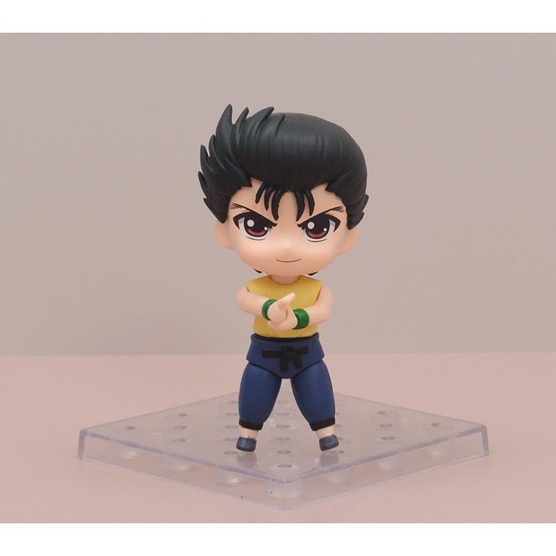 【多米諾】幽遊白書 浦飯幽助 童年 懷舊 Q版 靈丸 靈光波動拳 靈氣 波波 模型 玩具 公仔 雕像 可動-細節圖3